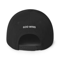 Jesus God Wins Snapback Hat