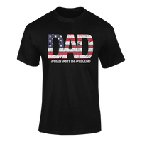 Dad, Man, Myth, Legend -Men's T-Shirt