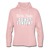 Do Not Consent - Women's Terry Hoodie - cream heather pink