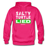 Salty Turtle Lied - Hoodie - fuchsia