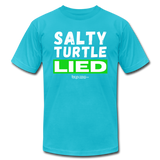 Salty Turtle Lied -Tshirt - turquoise