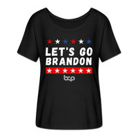 Let's Go Brandon - Flowy T-Shirt - black
