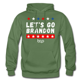 Let's Go Brandon - Hoodie - military green