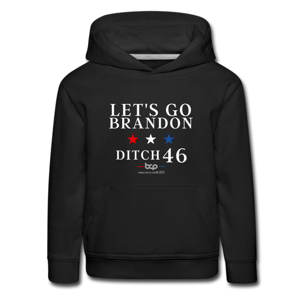Ditch 46 - Youth Hoodie - black