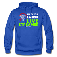 Watch a Live Streamer - Adult Hoodie - royal blue