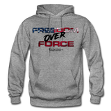 Freedom Over Force - Hoodie - graphite heather