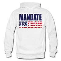 Mandate Freedom - Hoodie - white