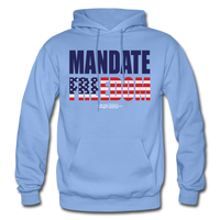 Mandate Freedom - Hoodie - carolina blue