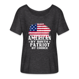 Patriot by Choice - Flowy T-Shirt - charcoal grey