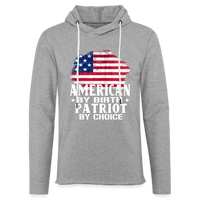 Patriot by Choice - Women's Terry Hoodie - heather gray