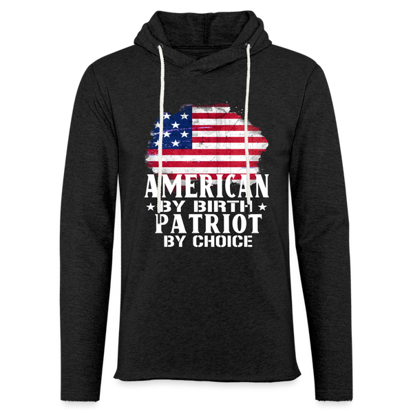 Patriot by Choice - Women's Terry Hoodie - charcoal grey