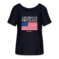 American Privilege - Women's T-Shirt - midnight navy