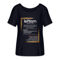 Definition Leftist - Women's T-Shirt - midnight navy