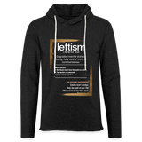 Definition Leftism - Women's Terry Hoodie - charcoal grey