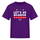 Let's Go Brandon - Kids' Tee - purple