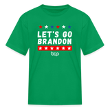 Let's Go Brandon - Kids' Tee - kelly green