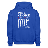 Pro Choice - Hoodie - royal blue