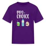 Pro Choice - Kids' Tee - purple