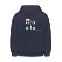 Pro Choice - Youth Hoodie - navy