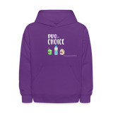 Pro Choice - Youth Hoodie - purple